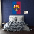 thumbnail image 2 of Cuadro Decorativo Fútbol 20x30cm Escudo Barcelona, 2 of 6