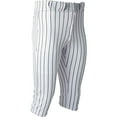 thumbnail image 2 of Easton Men's Rival+ Pinstripe Knicker Baseball Pants White/Black S, 2 of 5