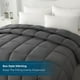 thumbnail image 5 of Edredón STWIENER Soft Alaskan King 120x132 cm de microfibra gris, 5 of 8