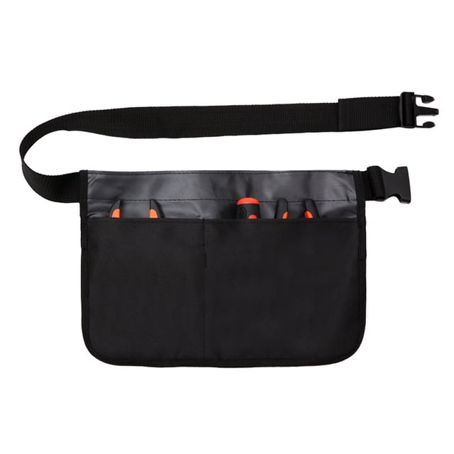 Riñonera para herramientas de jardín, bolsa de herramientas de tela Oxford, cinturón para herramientas de jardinería con 7 bolsillos