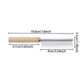 thumbnail image 3 of Long Hair Pet Comb 7.8 Inch for Daily Maintenance, Stainless Steel Pin Teeth Wooden Handle Dog Comb, Removes and Prevents Matted for Cats and Dogs, Pet Grooming Brushes, 3 of 6