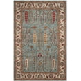thumbnail image 2 of Safavieh Heritage Donette Oriental Wool Area Rug, Blue/Ivory, 6' x 9', 2 of 8