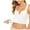 White, variant on VerPetridure Sports Bras for Women Plus Size Women's Beautiful Comfortable Backless with Shoulder Straps Sports Brass Everyday Bras
