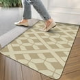 thumbnail image 3 of Elegant Indoor Door Mat 30x17 Inch Non-Slip, Highly Absorbent & Resist Dirt Geometry Grey Design Effortless Cleaning, 3 of 6