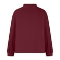 thumbnail image 4 of Kiplyki Wholesale Men's Baggy Solid Linen Long Sleeve Button Pocket Plus Size T Shirts, 4 of 6