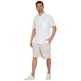 thumbnail image 5 of (2 pack) Turtle Bay New York Men’s Elastic-Waist Cargo Shorts – Relaxed Fit, 6 Pockets, Durable Cotton Blend, 5 of 7