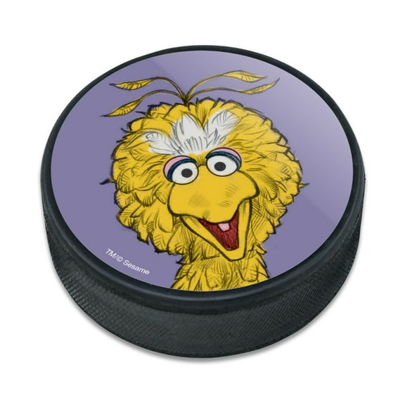 Sesame Street Vintage Big Bird Ice Hockey Puck