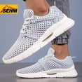 thumbnail image 4 of Men'S Mesh Casual Walking Shoes, Lightweight And Breathable Summer Footwear, 4 of 9