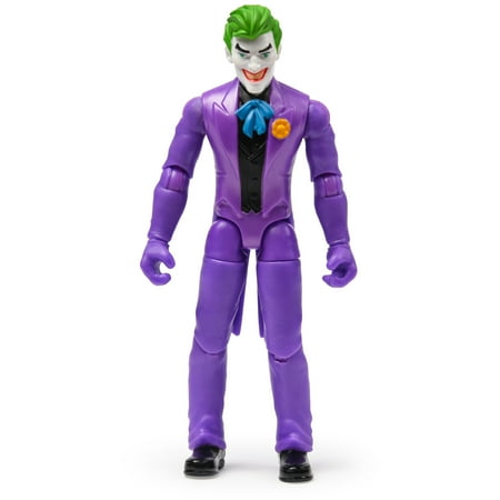 Batman, 4-Inch The Joker Action Figure with 3 Mystery Accessories, Mission 2