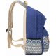 thumbnail image 1 of Canvas School Backpack,retro Style Lightweight Canvas Casual Daypack For Women's And Teenage Girls, 1 of 4