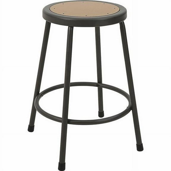 Lorell Metal Shop Stool (llr-83080)