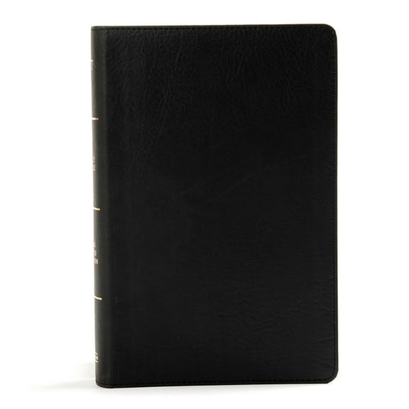 KJV Large Print Personal Size Reference Bible, Black Leathertouch, (Hardcover)