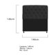 thumbnail image 3 of Cabecera Lady matrimonial - Negro WEIK Lady, 3 of 3