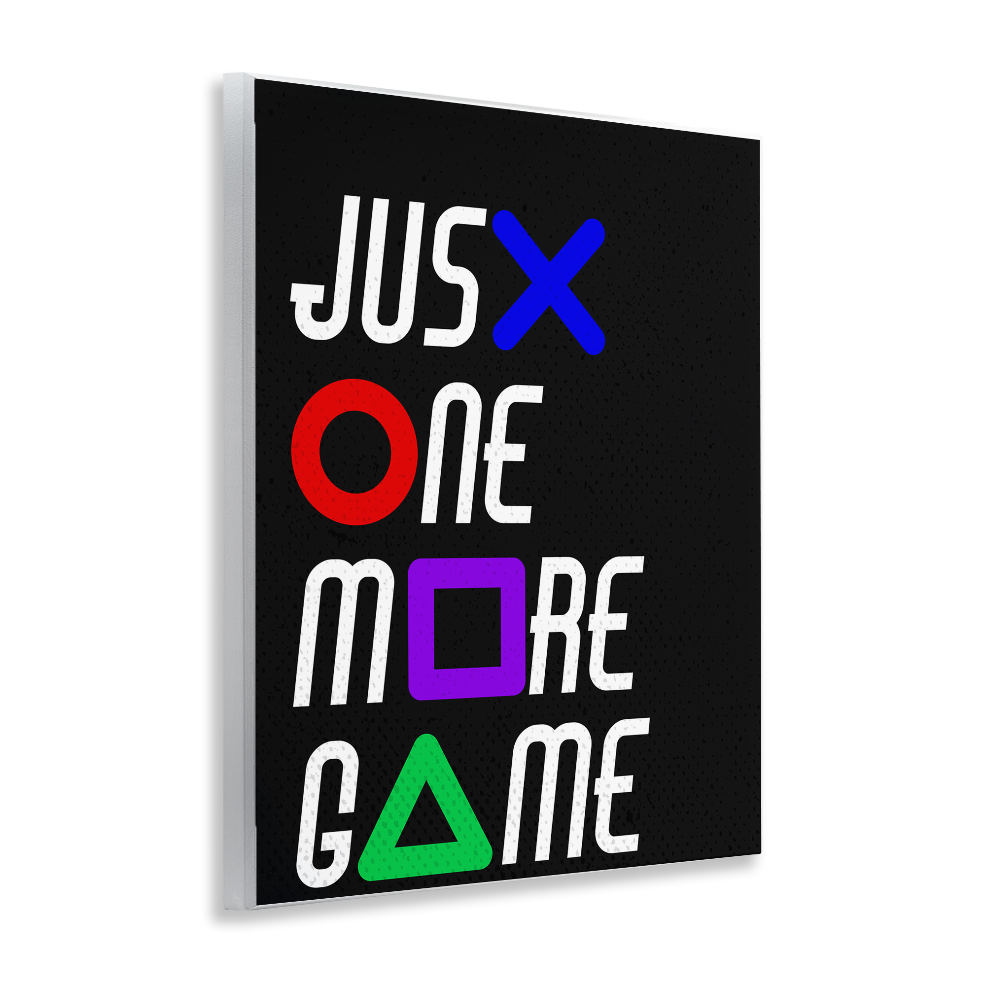 One More Game with Symbols Wall Plaque Art, design by Kim Allen