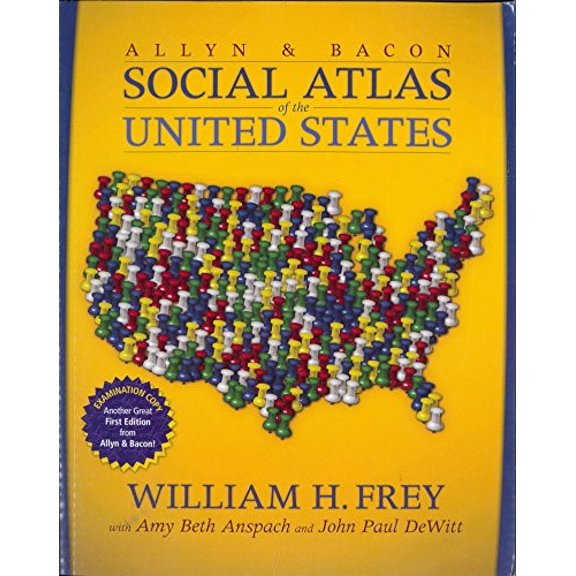 Pre-Owned The Allyn & Bacon Social Atlas of the United States Paperback