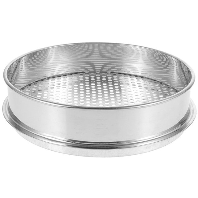 FOMIYES Para Compost De Inoxidable Con Agujeros Redondos Para Filtrar