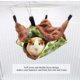 thumbnail image 5 of Hamaca suave de doble capa para mascotas, cama colgante, manta para animales pequeños, 35x35cm, 5 of 8