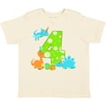thumbnail image 3 of Inktastic Dinosaur Party-fourth Birthday Boys or Girls Toddler T-Shirt, 3 of 5
