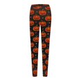 thumbnail image 5 of Halloween Clothes for Women Smooth Soft Stretchy Artistic Printed Halloween Leggings for Women, 5 of 5