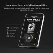 80GB MP3 Player with Bluetooth, S2 WiFi MP3 Player with Spotify, Spotify Kids, Audible, 4 Android Audio Music Player (Silver)