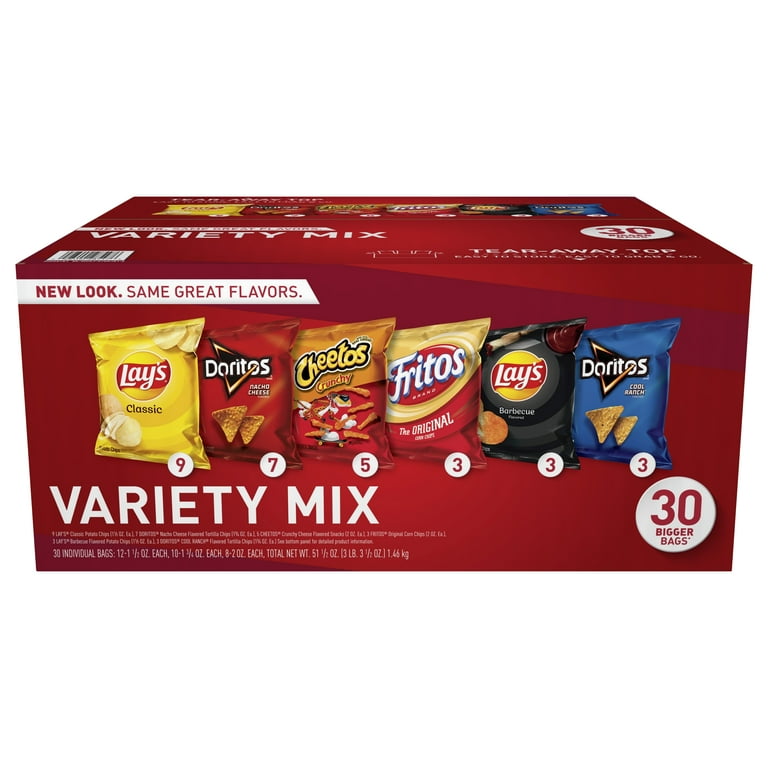 Frito-Lay Variety Pack, 30 ct. - Walmart.com