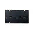 thumbnail image 3 of Varaluz Kye 22x40 Rounded Rectangular Wall Mirror - Black, 3 of 5