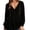 Black, variant on Women's Lantern Sleeve Peplum Top, Tie up Fringe Lace Trim Ruched Babydoll Shirt, Tassel Casual Peasant Blouse for Fall, Boho Travel and Daily Wear Outfits Black L