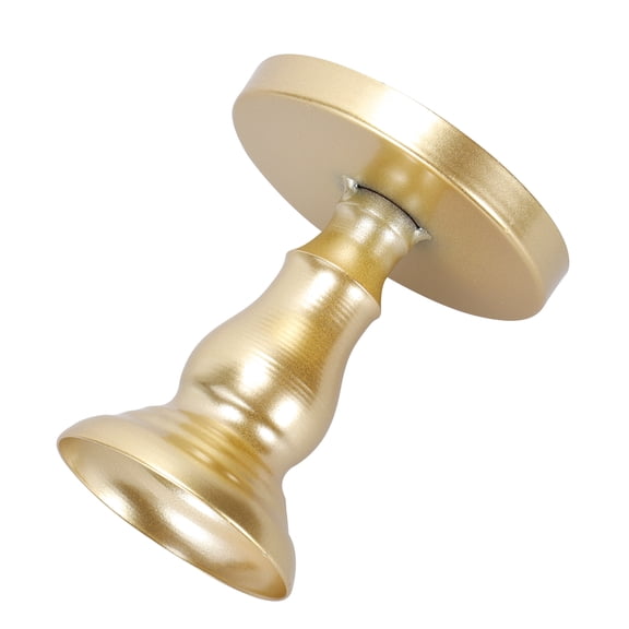 AURARMLET 1Pc Metal Cake Stand Golden Round Display for Party Wedding Dessert Table