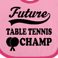 thumbnail image 4 of Inktastic Table Tennis Future Champ Boys or Girls Baby Bib, 4 of 4