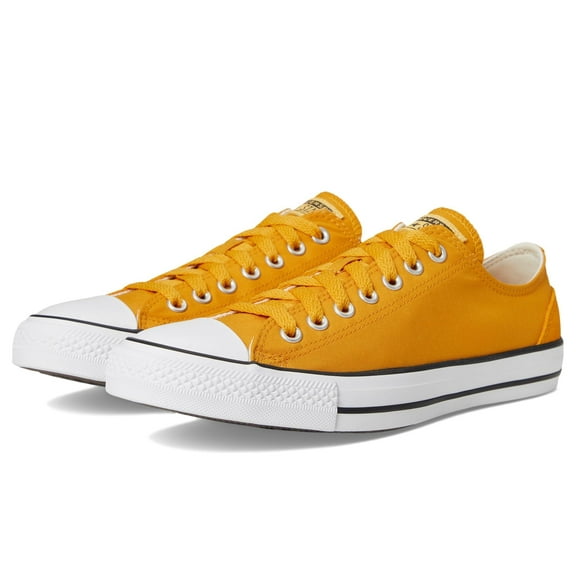 Converse Unisex Chuck Taylor All Star Low-Top Sneaker, Sunflower Gold/White/Bananas, 10.5 US Men