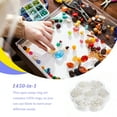 thumbnail image 4 of 1450 Pieces/Set Open Jump Rings Bangle 1450 Pieces/Set 3-10mm Connectors Jewellery Findings DIY Crafting Handicraft Accessories Silver, 4 of 9