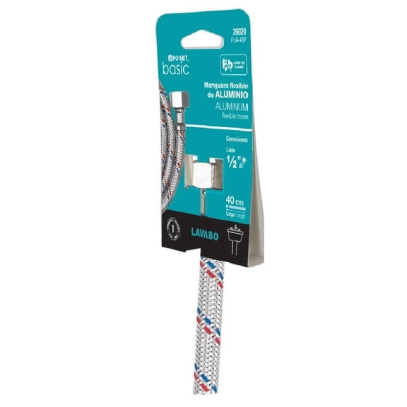 Manguera Flexible Pretul de Aluminio 40 cm