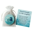 thumbnail image 3 of Shoreew Good Friends Are Like Seaglass Keepsake Gift Sea Glass Art Pocket Hug Token with Card Friendship Gifts for Female Friends, 3 of 6