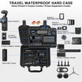 thumbnail image 6 of Lekufee Waterproof Hard Case for DJI Osmo Pocket 4, Osmo Pocket 3, Mic 3/2/Mini, Creator Combo,Power Expansion Combo,Vlogging Camera and Accessories(Case Only), 6 of 7