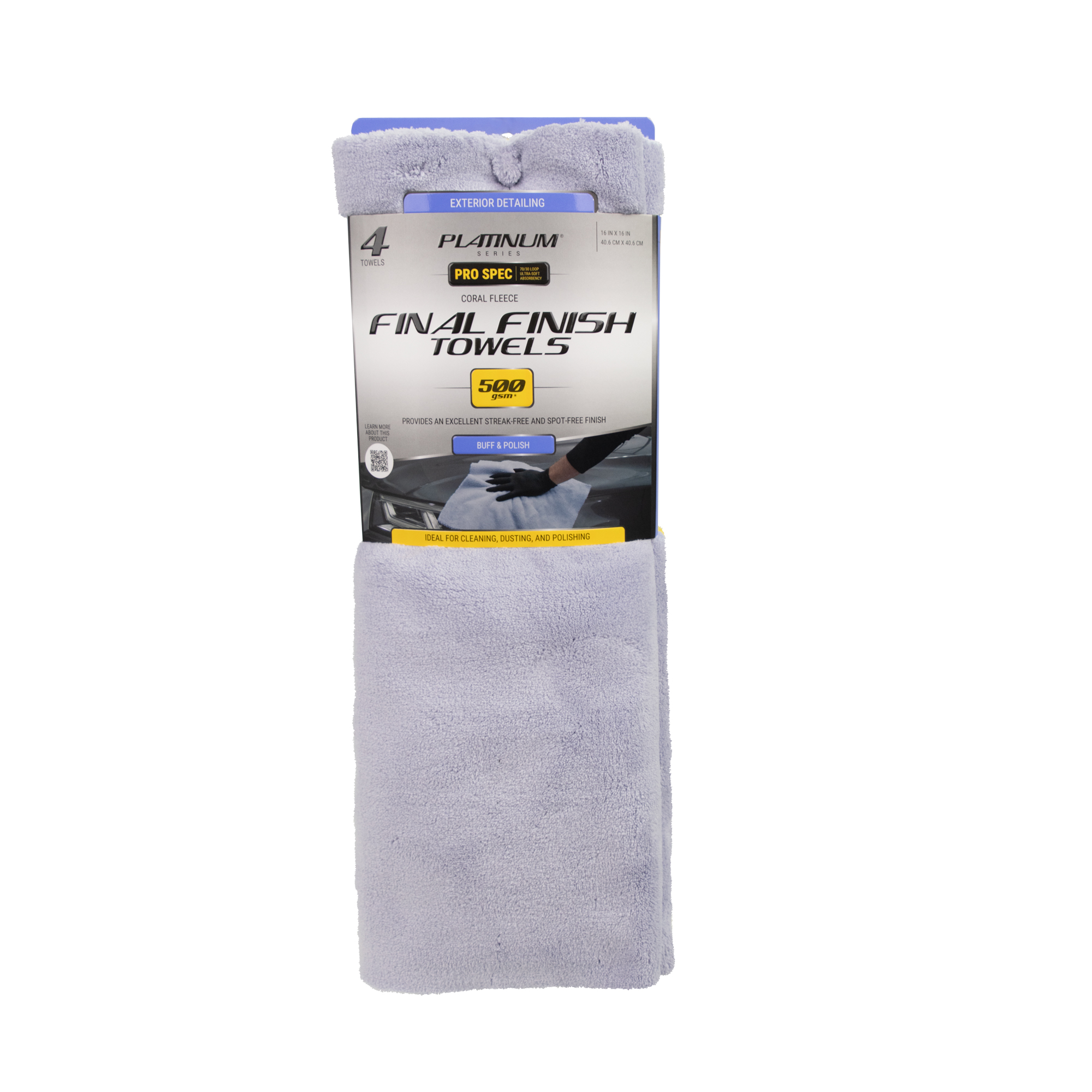 Platinum Series Pro Spec Microfiber Towels - 4 Pack photo 7