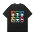 thumbnail image 4 of THNCLZX Washed vintage Komi Shoko cotton T-shirt anime street hip-hop short-sleeved pattern summer unisex clothing, 4 of 7