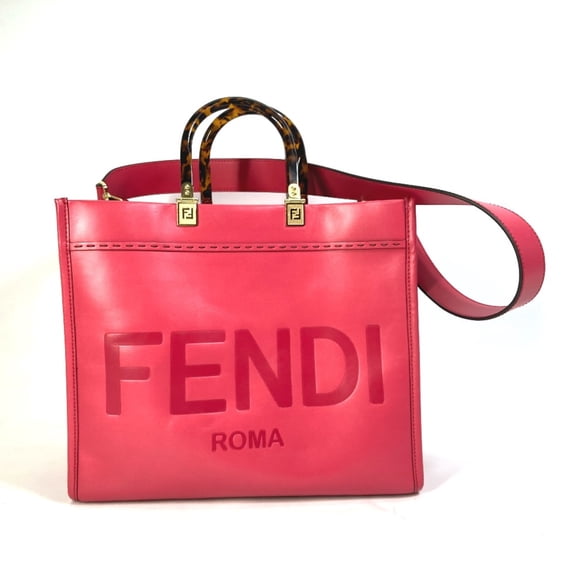 Pre-Owned Fendi 8BH386 Shoulder Bag 2WAY bag Tote Bag pink (Good)
