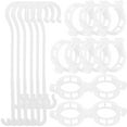 thumbnail image 1 of 200 Pcs Plant Support Clips with Plant Support Hooks Garden Support Clips Tomato Vegetables Plants Trellis Clips, 1 of 8