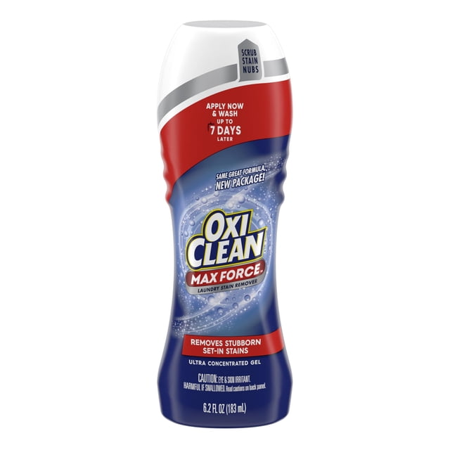 Gel en barra para quitar manchas de lavandería OxiClean Max Force 180 ml