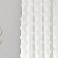 thumbnail image 5 of DriftAway French Country Off-White Sheer French Door Curtains, 25 x 72 In, 5 of 5