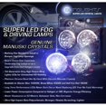 thumbnail image 4 of For 2005 2006 2007 2008 2009 2010 Mazda5 Fog Lamp Light Kit LED Drivinglights Foglamps, 4 of 5