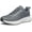 Dark Grey, variant on vibdiv Walking Shoes Men Lightweight Breathable Running Tennis Athletic Gym Workout Cross Training Slip on Sneakers All Black Size 13.5