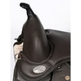 thumbnail image 5 of 19 In Horse English Treeless Saddle Hilason Endurance Trail Leather, 5 of 6