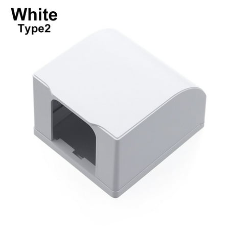 

1Pcs Bathroom Power Outlet Supplies Self-Adhesive 86 Type Electric Plug Cover Switch Protective Cover Wall Socket Waterproof Box Protection Socket WHITE TYPE2