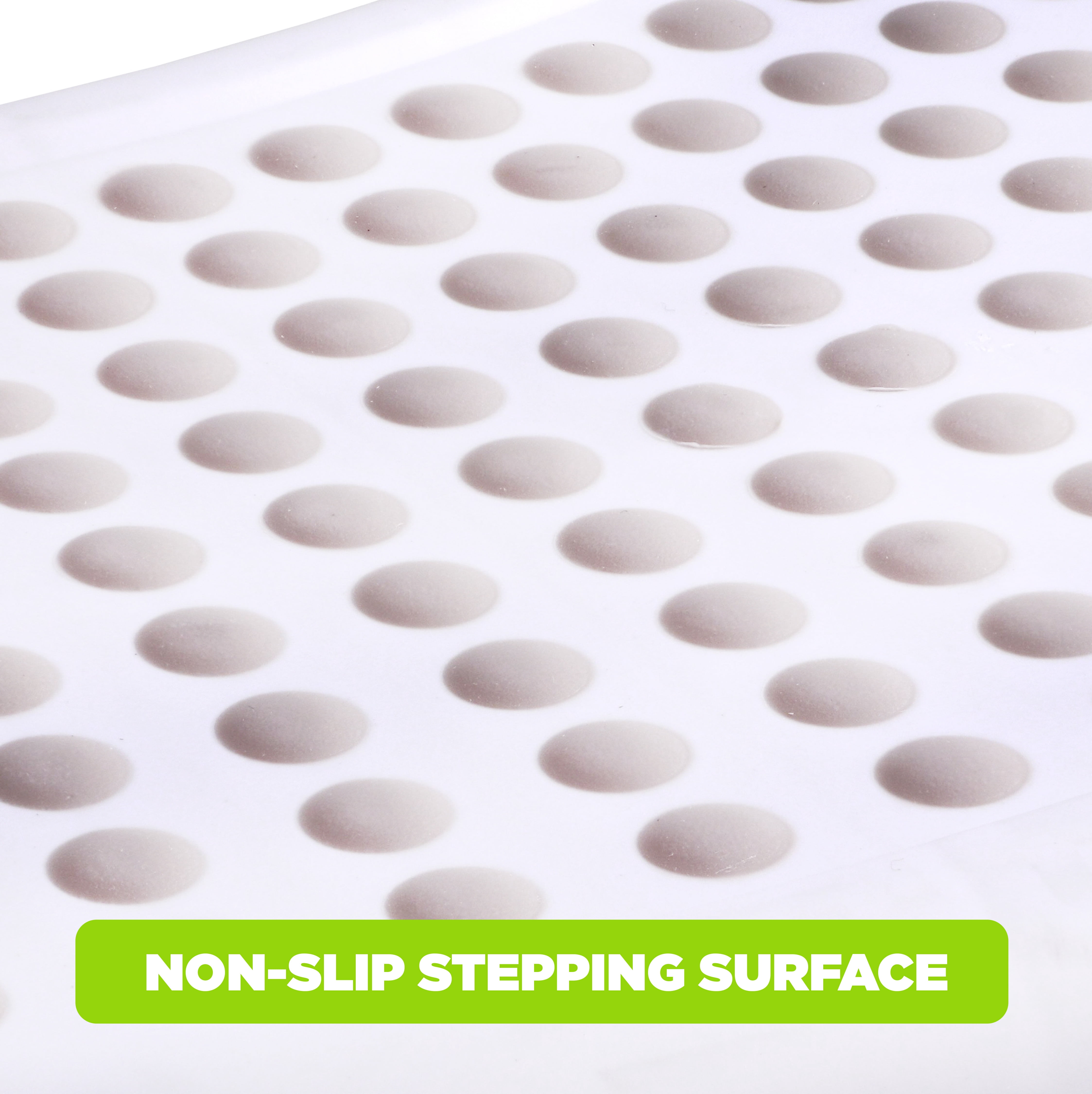 Idea Factory Non-Slip Step Stool, White