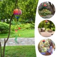 thumbnail image 7 of Home Decor Hot Air Balloon Wind Spinner Rainbow Kinetic Hanging Wind Twister (Wave), 7 of 7