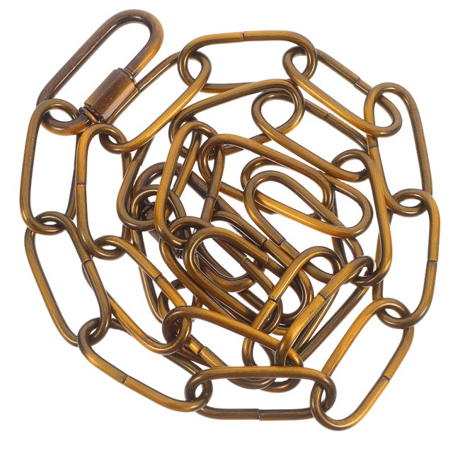 1 Establecer cadena de lámpara de colgante de lámpara de hierro con cerraduras de conexión Extensión de la cadena de accesorios de iluminación para lámparas colgantes de lámpara Accesorios