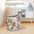 thumbnail image 6 of 50L Extra Large Popup Hamper Collapsible Laundry Basket With Zippered Lid 15.7x18.5in Winding Roads Trees, 6 of 7