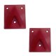 thumbnail image 1 of Ganchos De Pared para Departamentos GanLuxRed 2 Pzs Grande 6.5x7cm Red., 1 of 2