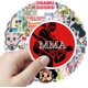 thumbnail image 4 of 50pcs Cool MMA Stickers for Water Bottles, Mixed Martial Arts Stickers, Fighter Gym Waterproof Decals for Laptop Scrapbook Car Skateboard Bumper Bike, 4 of 4